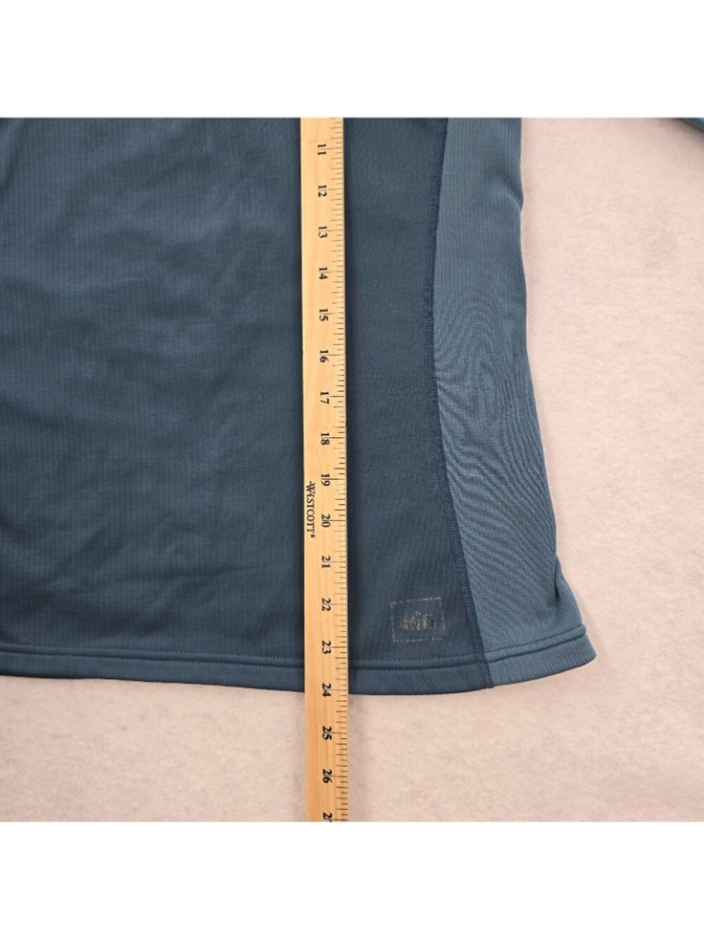 REI Co-op 1/4 Zip Pullover Top Sz Small Activewear Outdoor Layering Hiking READ - Picture 6 of 6
